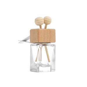 Empty 8ml Car Air Freshener Perfume <b>Diffuser</b> Bottle <b>With</b> Vent Clip <b>With</b> Wood <b>Stick</b> - Product Image 5