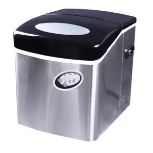 HZB-22 countertop hotel water machine 220v household 22kg small ice makers mini bullet ice maker machine
