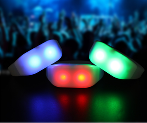 <span class=keywords><strong>DMX</strong></span> control remoto RGB LED pulsera Festival linterna Led pulsera WF controlador LED pulsera para evento - Product Image 6
