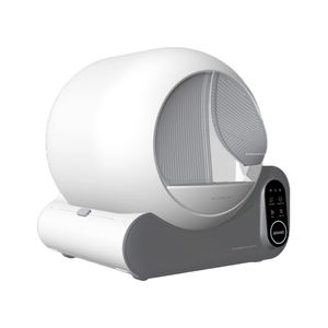 Caja de arena para gatos eléctrica automática inteligente con control por aplicación Características de seguridad para mascotas Accesorios de plástico Solución todo en uno - Product Image 1