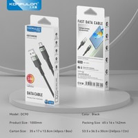 KONFULON 2025 60W Câble de charge rapide de type C Vente à chaud Nouveau câble de données intérieur et extérieur Produit tendance