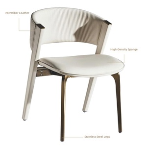JP Luxury Tufted <strong>Velvet</strong> Fabric Leather Lion Knocker Modern Design Stainless Steel Legs <strong>Dining</strong> Room <strong>Sets</strong> <strong>of</strong> <strong>6</strong> <strong>Dining</strong> <strong>Chairs</strong> - Product Image 5