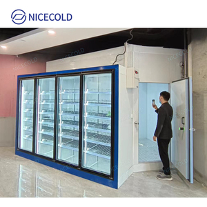 Portes vitrées pour chambre froide avec panneaux isolés et éclairage LED - Product Image 4