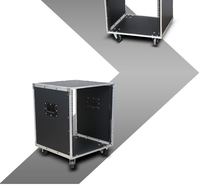 Armoire audio pour microphone 12U, armoire d'amplificateur de puissance, rack d'équipement mobile