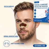 Patch Nasal Personnalisé à Marque Privée, Patch Herbal pour le Soulagement Nasal, Contre la Congestion Nasale et les Sinus, Patch d'Acupression, Fabricant