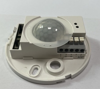 吸顶式圆形 LED 办公室人体光传感器 90-260V 灵敏度 360 度探测器 Pir 运动传感器开关 IP20 300W