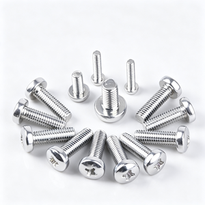 Vis à tête cylindrique cruciforme en acier au carbone GB818, livraison rapide, pour usage industriel - Product Image 1