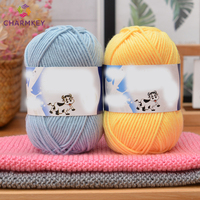 Offre Spéciale 100% acrylique en gros tricot à la main 5ply gros fil de coton de lait pour le crochet