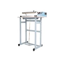 Machine de scellage thermique semi-automatique à pédale pour sachets en plastique/papier et film rétractable, idéale pour les boissons