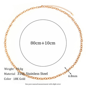 Chaîne de ventre tendance en acier inoxydable pour femme, hypoallergénique, étanche et durable – Nombreux styles - Product Image 2