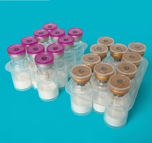 <b>Large</b> Stock Blank Glass <b>Storage</b> Vials, Lightweight Lyophilized Powder <b>Container</b>, Custom Package for Salon & Home - Product Image 2