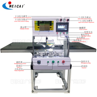 Machine de collage Weicai CR818 Mini LCD TVTab ACF COF pour réparation de câbles flexibles d'écran à cellules ouvertes, machine de presse à chaud à impulsions, prix le plus bas