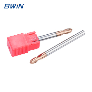 BWIN Bán Buôn <span class=keywords><strong>2.0Mm</strong></span> 2 Sáo Rắn Cnc Cacbua Vonfram Thép Bóng Mũi Cuối Mill Phay - Product Image 3