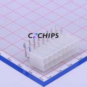 X9357WR-2x08-N2SN Wire-to-Board Pin Header Bent Lead Through Hole,P=4.2mm Connector 2x8P 4.2mm Right Angle Insert 16P - Product Image 1