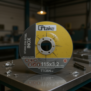 TTAKE Depressed Center <b>Grinding</b> <b>Wheel</b> 115x3.2x22.23 For Stainless Steel Cutting - Product Image 3