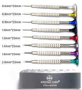 Juego <span class=keywords><strong>de</strong></span> <span class=keywords><strong>destornilladores</strong></span> <span class=keywords><strong>de</strong></span> <span class=keywords><strong>precisión</strong></span> <span class=keywords><strong>de</strong></span> movimiento ETA 2000-1 <span class=keywords><strong>de</strong></span> 8 piezas, utilizado para reparar movimientos, relojeros y herramientas <span class=keywords><strong>de</strong></span> reparación <span class=keywords><strong>de</strong></span> relojes - Product Image 2