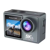 NKIWI Personnalisé Marque 5K Action Sports Caméra Étanche Moto Vélo Vlogging 4K 1080p CMOS pour Capture Vidéo