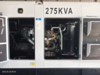 Générateur de secours insonorisé 1206A-E70TTAG3 250kVA-550kVA triphasé 50Hz avec ATS pour les entreprises