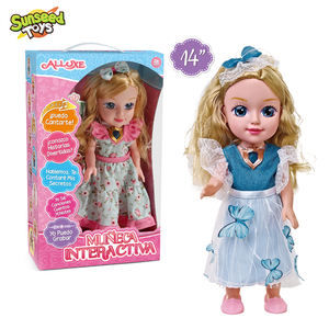 ตุ๊กตา<span class=keywords><strong>ของ</strong></span>เล่นพลาสติกขนาด 14 นิ้ว ใช้แบตเตอรี่ ร้อง<span class=keywords><strong>เพลง</strong></span> พูดได้ <span class=keywords><strong>ของ</strong></span>เล่นเสริมพัฒนาการแบบอินเทอร์แอคทีฟ สำหรับเด็กผู้หญิงอายุ 2-13 ปี ขายส่ง - Product Image 3