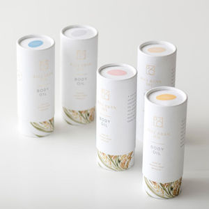 Eco Friendly Round Cardboard Powder <b>Container</b> Cookie Coffee Bean <b>Food</b> Paper Tube Tea Packaging with Seal Metal Lid Aluminum Jar - Product Image 1