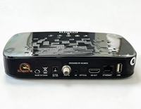 صندوق أندرويد Miuibox Ultimate 4K + موالف فردي DVB-S2 مع IKS Combo