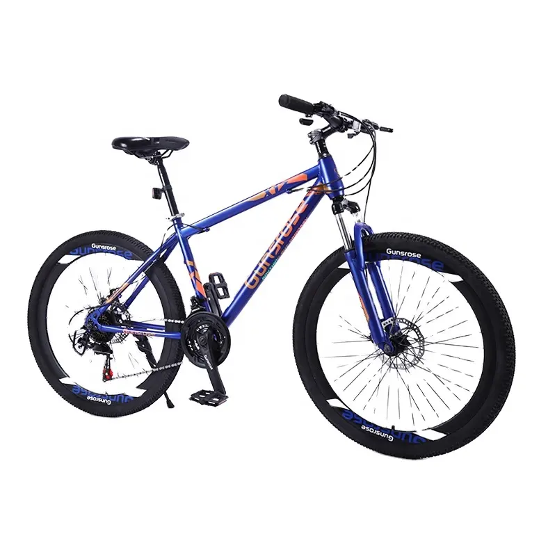 Bicicleta de montaña deportiva fresca de acero de alto carbono al por mayor barata de China, bicicleta de montaña de carreras para hombres a la venta