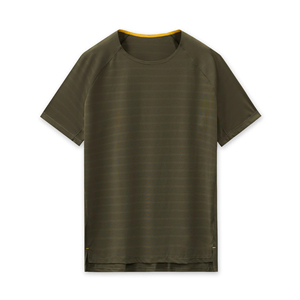 Camiseta Deportiva de Secado Rápido de Poliéster y Elastano para Hombre, Camiseta Deportiva para Gimnasio, Camiseta con Logotipo de Impresión Digital Personalizada para Hombre - Product Image 2