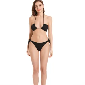 OEM Tan Through Swimwear Women's 2 Piece Bikini Set