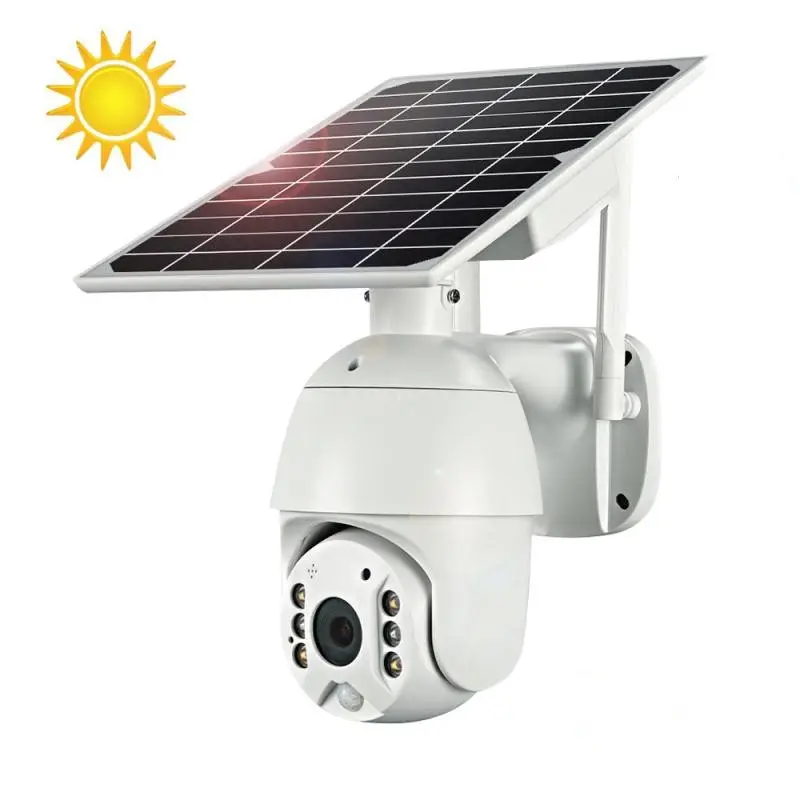 Hot Selling S10 Surveillance 4G Wifi 2MP 4MP PTZ IP Wireless CCTV Security Solar Cameras with Sim Card