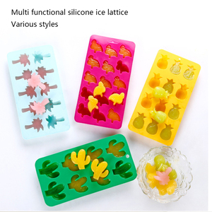 Gros 8 10 12 15 Trous Ananas Licorne Cactus Flamingo Pingouin Silicone Cuisson Moules à Chocolat - Product Image 3