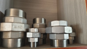 Asme b16.34 Nam Nữ Công Đoàn 304 316 đúc thép không gỉ chủ đề <span class=keywords><strong>BSP</strong></span> NPT 150 #2 "Công Đoàn phụ kiện - Product Image 5