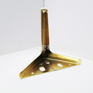 Yijun Furniture Leg 837Q3 Gold Heavy Duty Modern Minimalist Luxury Cabinet Support - Product Image 5