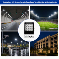 Projecteur LED 50W 60W 80W avec système de caméra CCTV IP66 pour la surveillance du trafic, solution d'éclairage routier de sécurité
