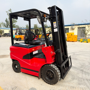 Một xe tải xử lý tất cả 2 tấn đa-cảnh xe nâng điện 4WD chì-axit pin hoàn hảo cân bằng kho Dock nhà máy giá - Product Image 4