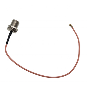 Échantillon Gratuit - Câble Pigtail RF Personnalisé FME Mâle Bulkhead vers UFL 200mm RG178 - Product Image 2