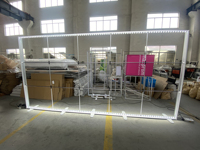 Stand Feria: Caja de Luz Portátil para Inventario y Análisis en Ferias Comerciales de Tecnología para Hostelería, Exhibición de Pared para Stands