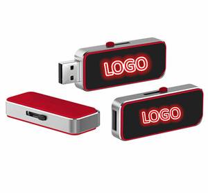 OEM tùy chỉnh tư nhân khuôn ánh sáng lên logo kim loại Type-C USB Bộ nhớ <span class=keywords><strong>Flash</strong></span> <span class=keywords><strong>8GB</strong></span> 16GB 32GB 64GB 128GB USB <span class=keywords><strong>Flash</strong></span> Drive đối với khuyến mãi - Product Image 3