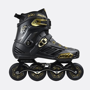 Rulli lampeggianti regolabili in linea OEM pattino Patins scarpe da pattinaggio a rotelle patine <span class=keywords><strong>4</strong></span> ruedas per bambini, adolescenti e adulti - Product Image 2