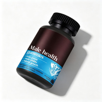 Gummies Santé Masculine L-Citrulline Maca Ginseng Zinc B6 B12 Énergie Endurance Circulation Sanguine Vitalité Santé Reproductive Hommes 60 gommes