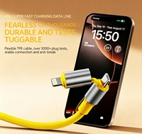 Konektor Pengisian Cepat USB Type-C 3A 480Mbps Transfer Data Paduan Aluminium Beberapa Kabel Kompatibel untuk Sinkronisasi Data