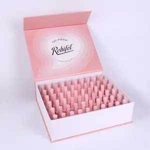 Robifel miễn phí biểu tượng tùy chỉnh chuyên nghiệp Salon 60 Màu UV Gel Polish Nail Set