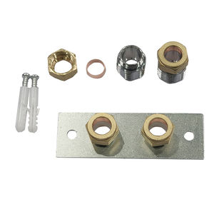 Marktgevraagde doucheplaat van koolstofstaal, rechts, badkamer, stalen kraanpaneel, vaste messing douchepaneel, eenvoudig te bevestigen plaat - Product Image 4