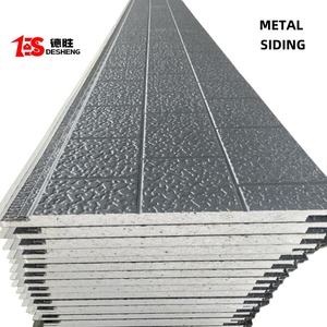 Giá thấp EPS Sandwich Panel tường ngang thép mạ kẽm kim loại siding với nhôm lõi mái nhà Bên Ngoài ứng dụng - Product Image 1