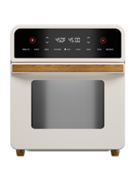 JEWIN 15L Horno freidora de aire digital de alta calidad Horno de acero inoxidable de 1700W con ventana visible