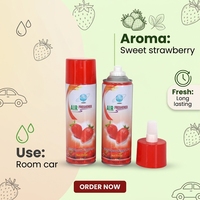 Vente en gros de désodorisants pour voiture et maison en aérosol, spray désodorisant, logo personnalisé