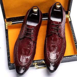 Zapatos de Cuero Genuino Casuales de Negocios para Hombre, con Punta Puntiaguda, Suela de Goma Suave, Sin Cordones, para Verano, Primavera, Otoño, Oficina, Carrera, Zapatos Formales - Product Image 4