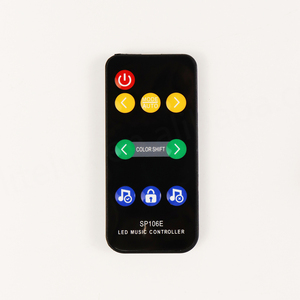 Control Remoto RF de 9 Teclas SP106E con Sincronización Musical, DC 5-12V, Luz LED Activada por Sonido para Tiras de Píxeles RGB WS2812B WS2811 - Product Image 2