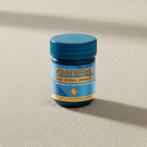 Inhalateur nasal traditionnel thaïlandais premium en pot, à base de plantes, lyophilisé, menthol, camphre, cannelle, citronnelle, vente en gros mondiale, exportation - Product Image 6