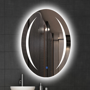 Espejo de Baño LED Inteligente con Retroiluminación Lunar y Antivaho, Diseño Circular Personalizado 2026, <span class=keywords><strong>para</strong></span> Hoteles, Gimnasios y Apartamentos - Product Image 2