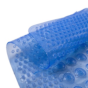 Alfombrilla de ducha de PVC de alta calidad, alfombrilla de baño antideslizante para pies, alfombrilla de limpieza y mensaje, alfombrilla de baño de silicona para el hogar - Product Image 6